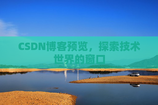CSDN博客预览,探索技术世界的窗口